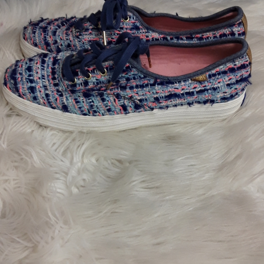 Keds x Malhia Kent triple platform casual snakers. - Picture 6 of 7